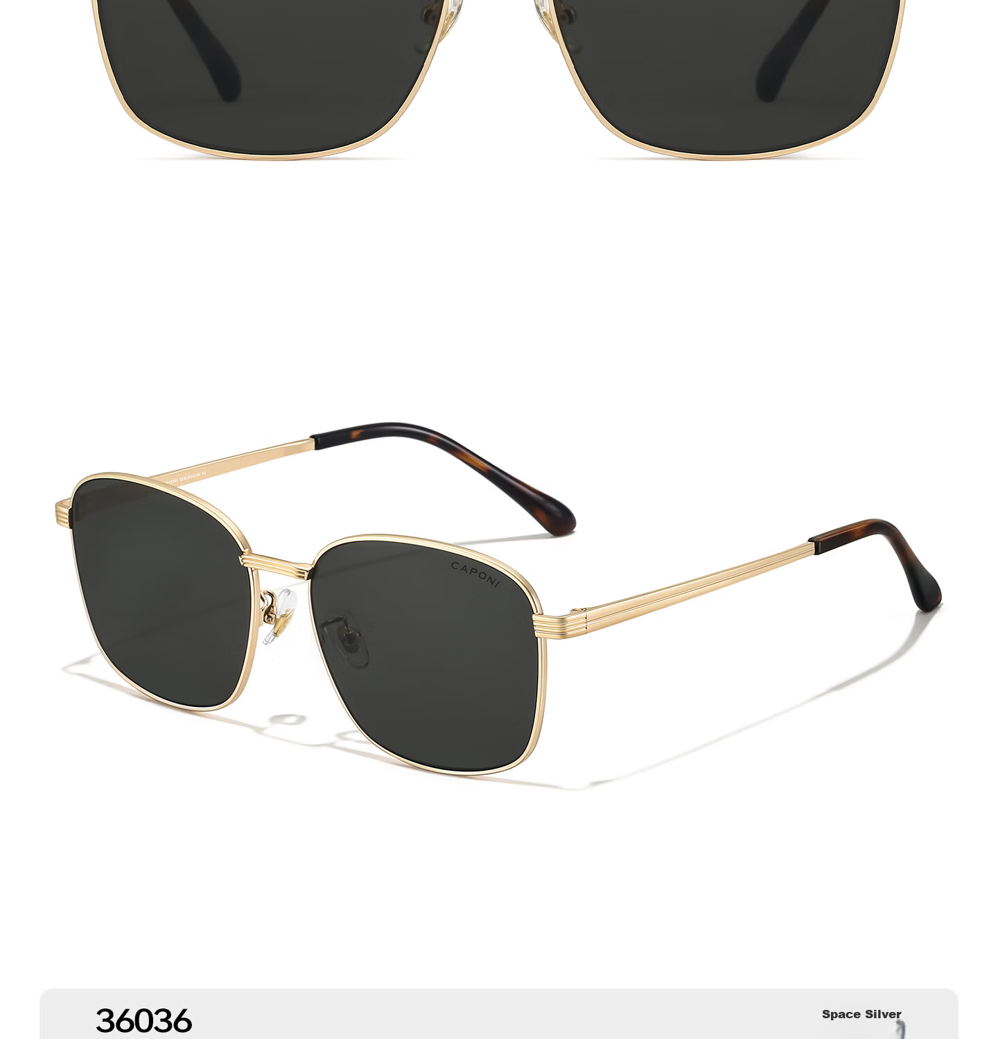 Jiaboli Polarized Sunglasses for Women Vintage Style UV Protection 2026 New Large Frame Slim Face Sunglasses 39