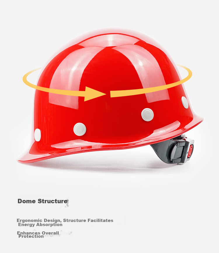 Shunxuan Fiberglass Safety Helmet New National Standard Anti-Smash Breathable High-End Construction Site Safety Helmet for Engineering Leaders White SHX-B2 15