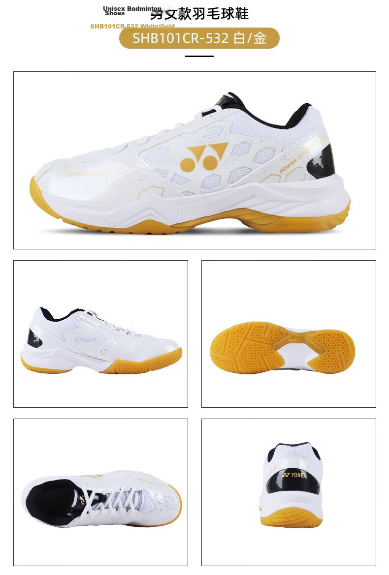 YONEX YONEX Badminton Shoes YY Women's Training Breathable Cushioning SHB101CR Lavender Color 37.5 10