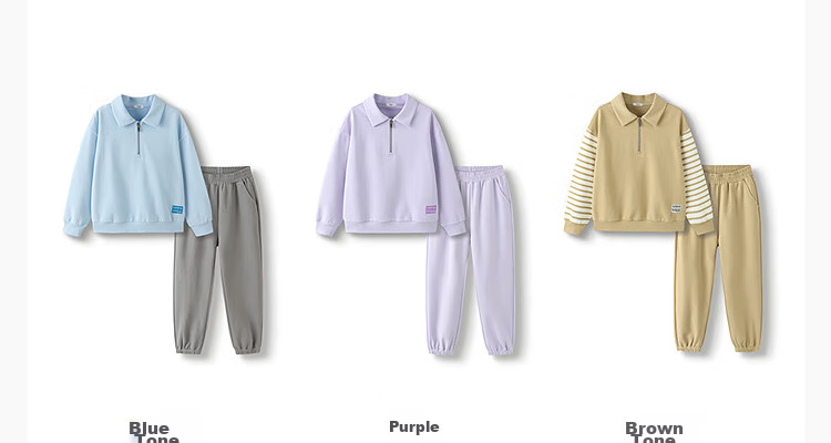 BALABALA Children's Outfit Set for Boys And Girls, Baby Long Sleeve 2-Piece Set, 2025 Autumn Sports Casual Comfortable 209325104201 14