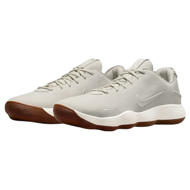 NIKE Men's Basketball Shoes HYPERDUNK Non-Slip Low-Top Sports Shoes AH8389-002 Gray Size 43