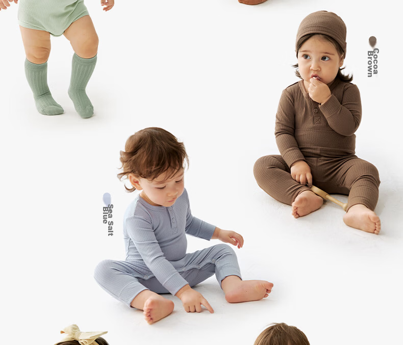 Koala Nose Baby Romper Bodysuit Newborn Cotton A-Class [Classic Basics] 6