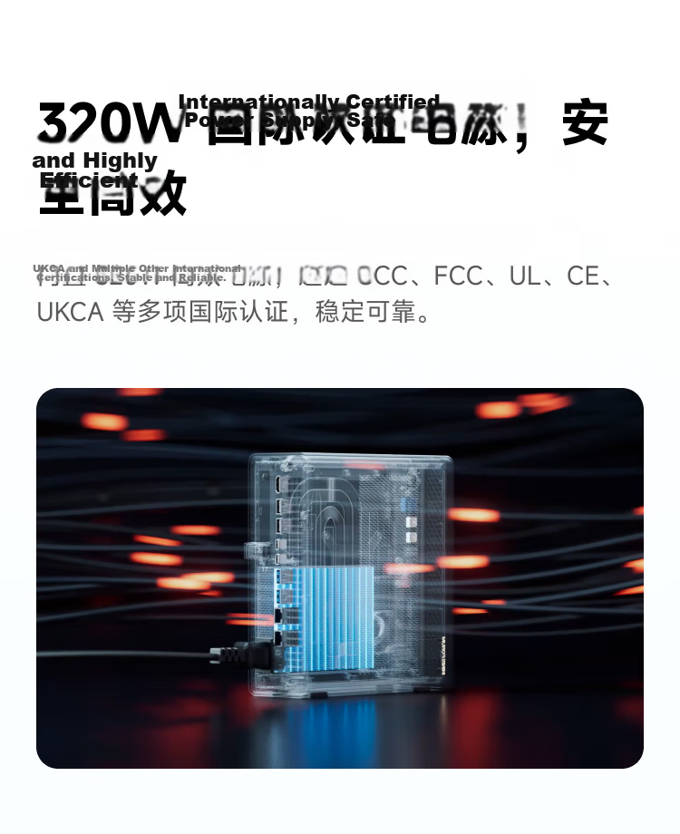 Mingfan N5 MAX AMD AI Max+395 64GB+128GB Mini Workstation Desktop Computer NAS High-Performance Enterprise AI PC with 10Gb Ethernet Port 15