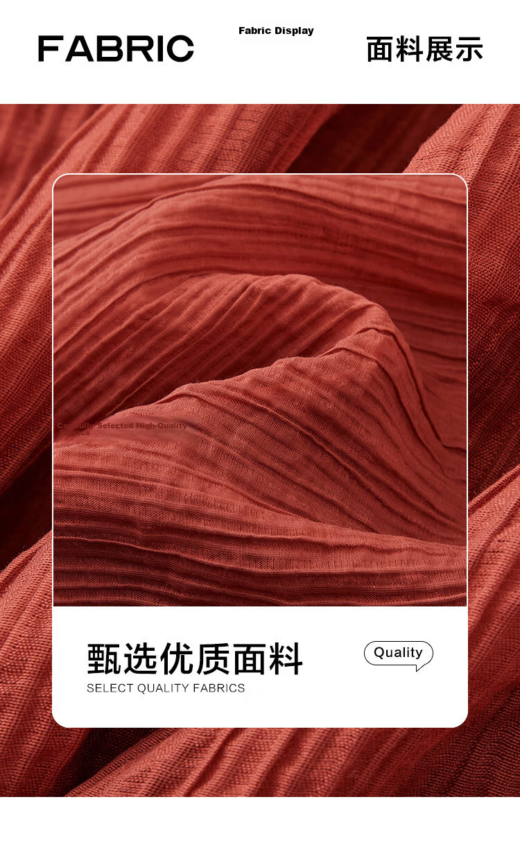 Dme [Heavy Workmanship Layered Spaghetti Strap Dress], Summer Vacation Style, Retro Brick Red, Elegant Cake Skirt 11