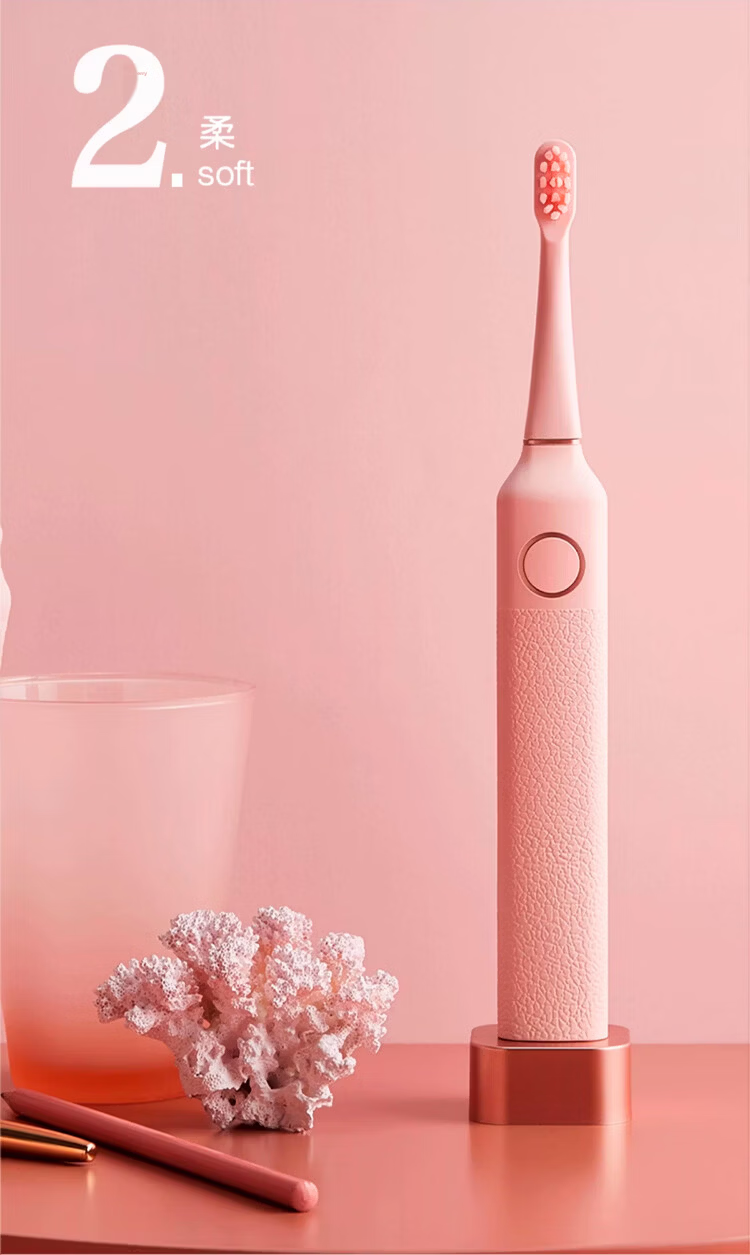 HuaShang E1 Electric Toothbrush Adult Couples Fully Automatic Smart Soft Bristles Birthday Gift E1 Pink Single with Replacement Brush Head 7