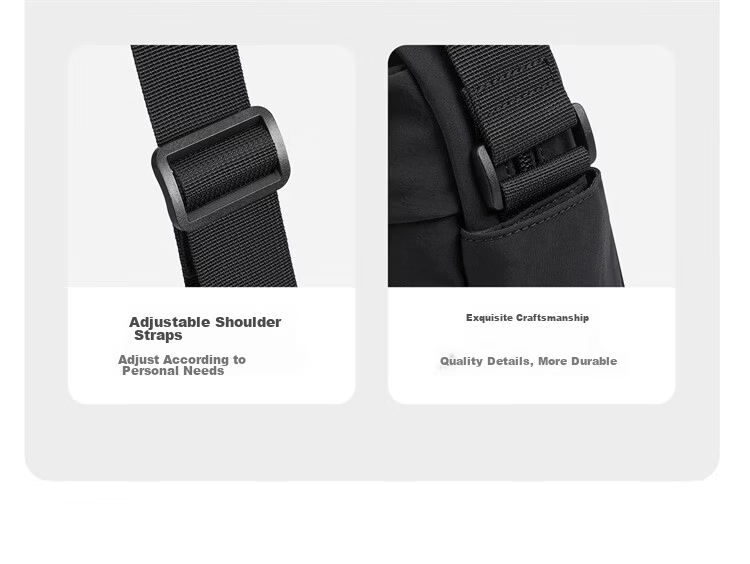 GOLF Casual Crossbody Bag Unisex Lightweight Outdoor Sports Cycling Shoulder Bag Commuter iPad Tablet Small Square Bag 20