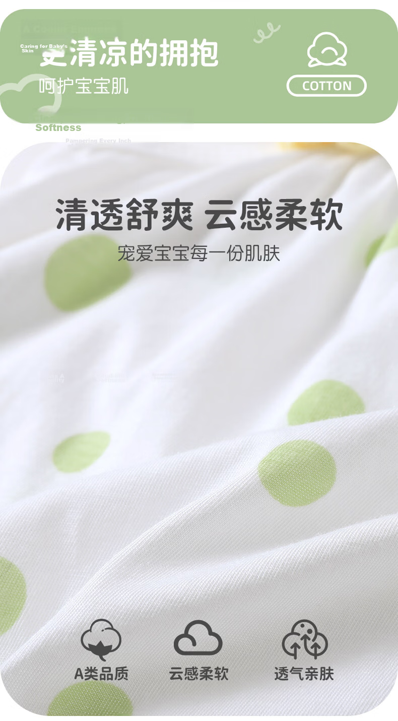Youqi Baby Girl Summer Thin Strap Romper Infant Cute Newborn Full Moon Hundred Days Bodysuit 3