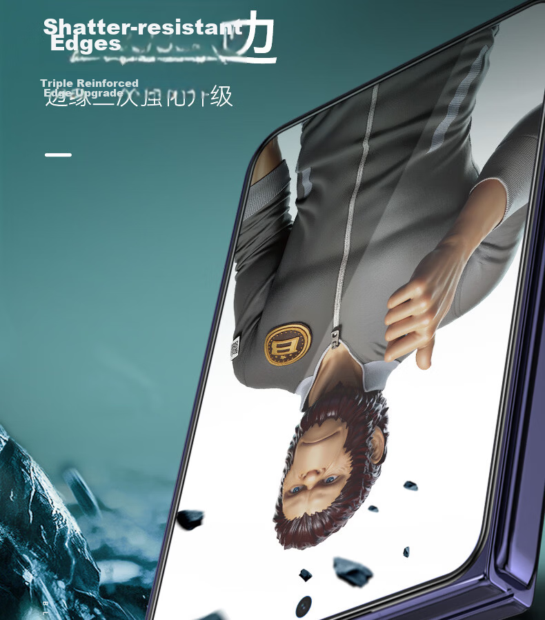 Mr. Blue Ape OPPO Find X9 Screen Protector Tempered Glass Film HD Anti-Fall Anti-Fingerprint Phone Screen Protector 8