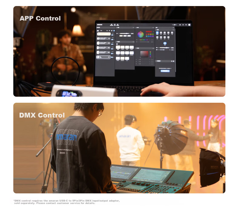 Aputure Amaran Halo 100x 100W Adjustable Color Temperature Live Streaming Photography Fill Light Professional Video Continuous Studio Light 27