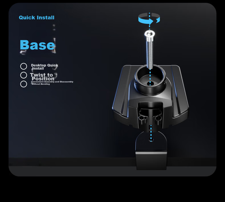 Brateck Beihu Dual-Screen Monitor Stand, Mechanical Arm One-To Computer Stand, Multi-Screen Extension Desktop Mounting Base, Screen Lifting Suspended Riser Stand E270-2 18