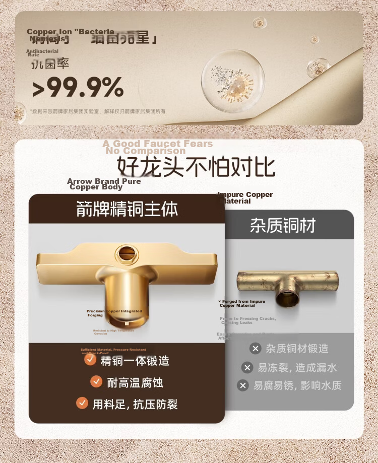 ARROW Simple Shower Head, Gunmetal Gray Shower Head, Brass Faucet, Pressure-Boosting Shower Sprayer 11