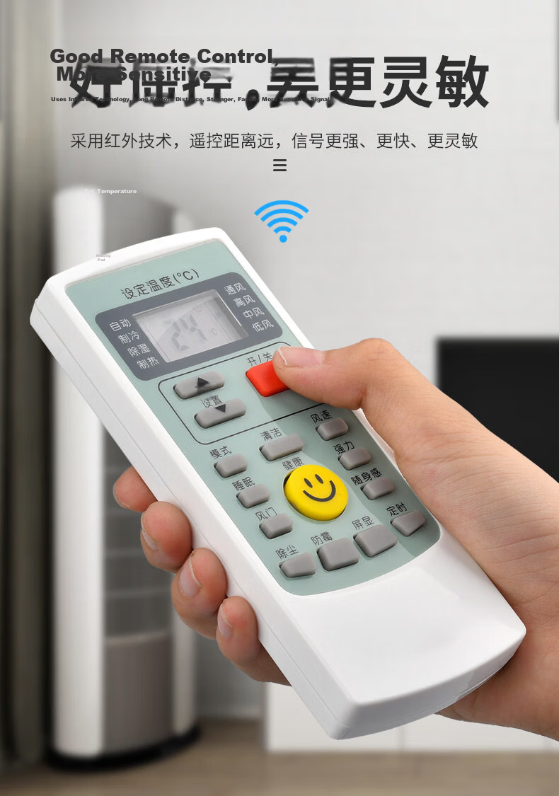Aodoran Universal Remote Control Compatible with AUX Air Conditioner 3