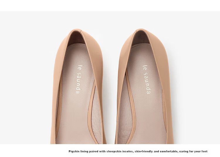 Laird & Dan 2026 Spring Summer Square Toe Colorblock Chanel Style Commuter Mid Block Heel Women's Single Shoes 5T40109 Daiwa Black BKK35 6