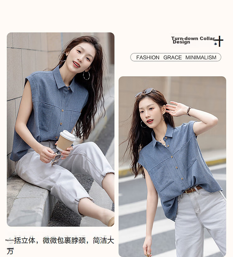 Dme Summer Light Oxygen Bar Breathable Linen Shirt Natural Wrinkle Vintage Check Comfortable Women's Blouse 6