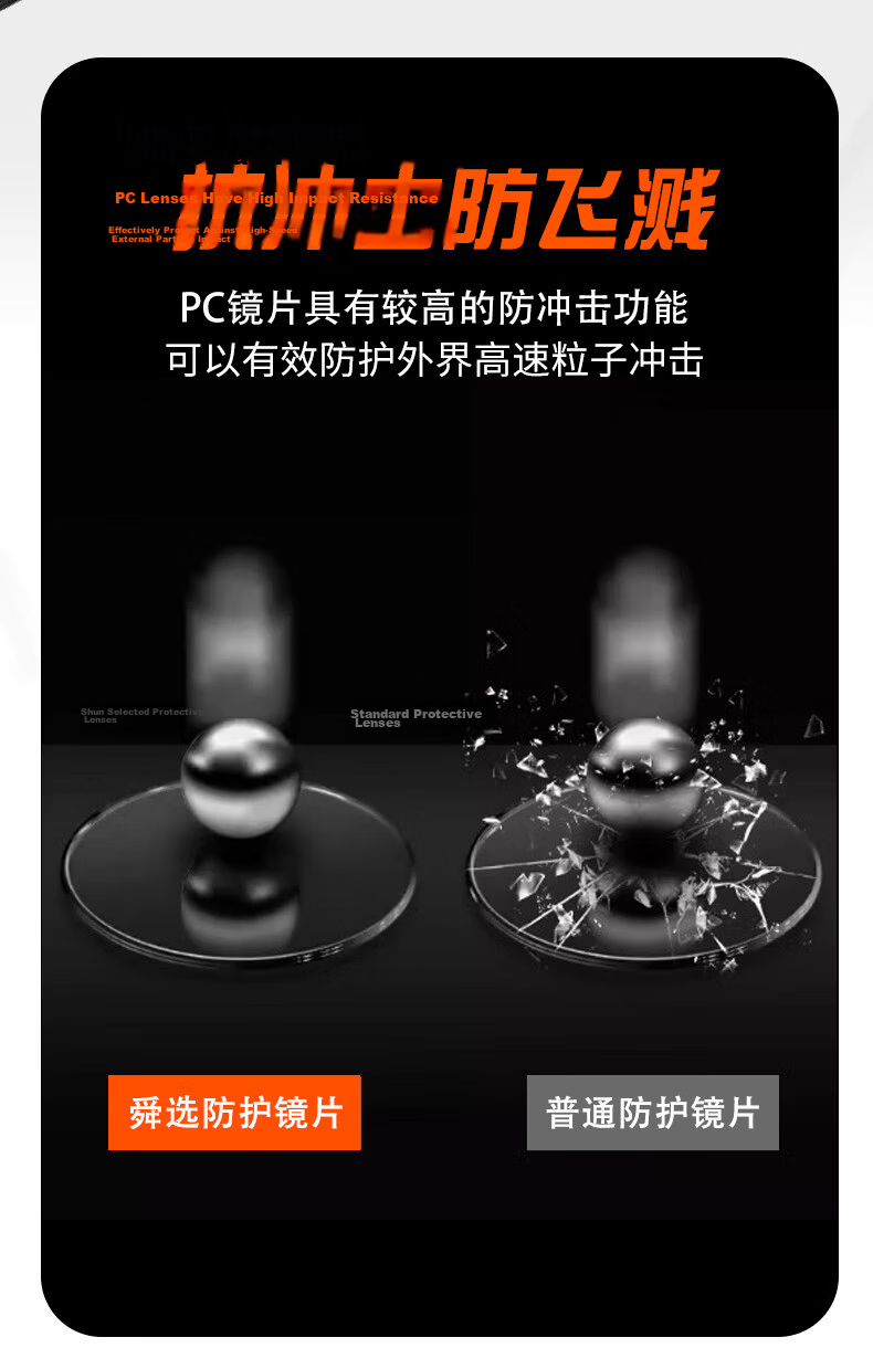 Shunxuan Goggles, Windproof, Dustproof, Pollen And Catkin Protection, Industrial Safety Glasses, Impact Resistant, Anti-Fog, Dustproof, Splash-Proof, SHL-1138 7