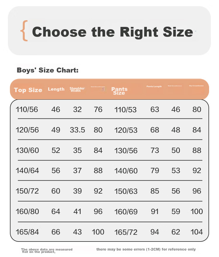 Hodohome Boys' Cotton Brushed Plaid Pajama Set, Cardigan Long Sleeve Top and Pants, Size 140 9