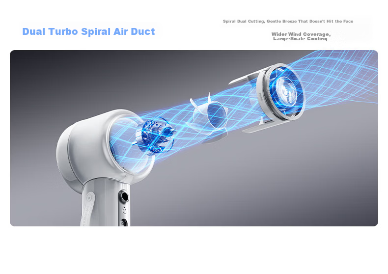 AIRMATE Mini Portable Octopus Mist Fan with 100-Speed Oscillation, Rechargeable, Energy-Saving, Quiet, Long Battery Life for Bedroom, Baby Stroller, Dormitory, Outdoor H2O-D1B 13