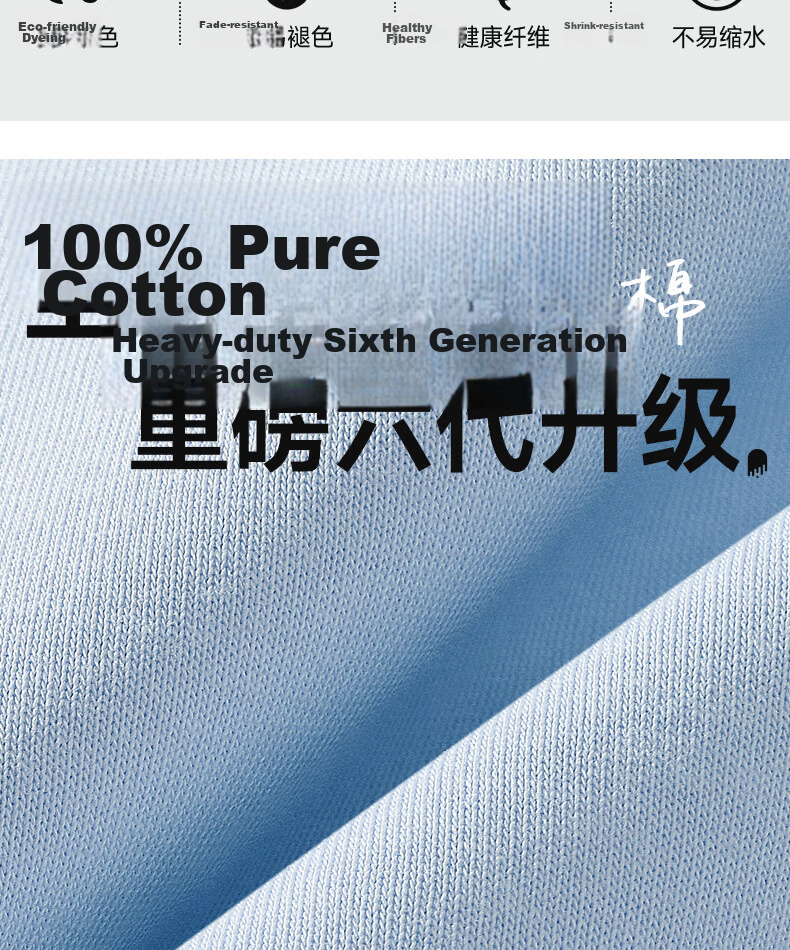 JEEP Men's Pure Cotton Short Sleeve Summer Casual Loose High-End T-Shirt Comfortable Breathable Navy Blue L 12