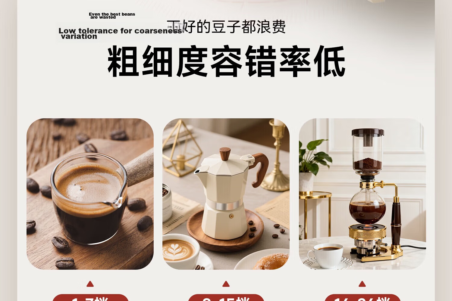 Saipuda EP5 Electric Coffee Grinder [Qixi Festival Gift] 17
