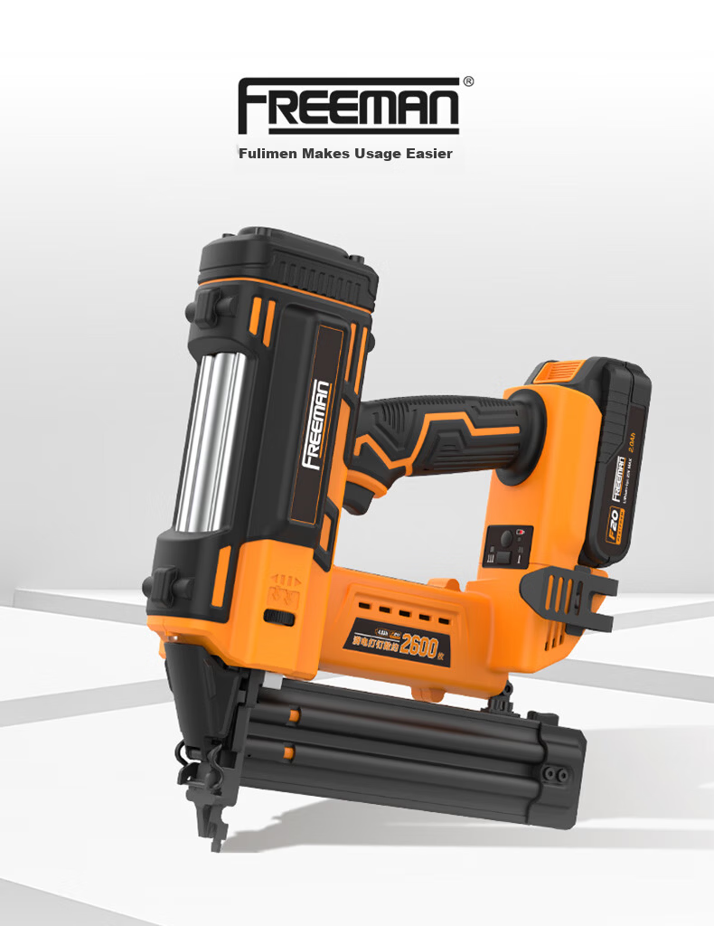 FREEMAN Electric Nail Gun T50 Pneumatic Nail Gun Woodworking Fast Nailer 10