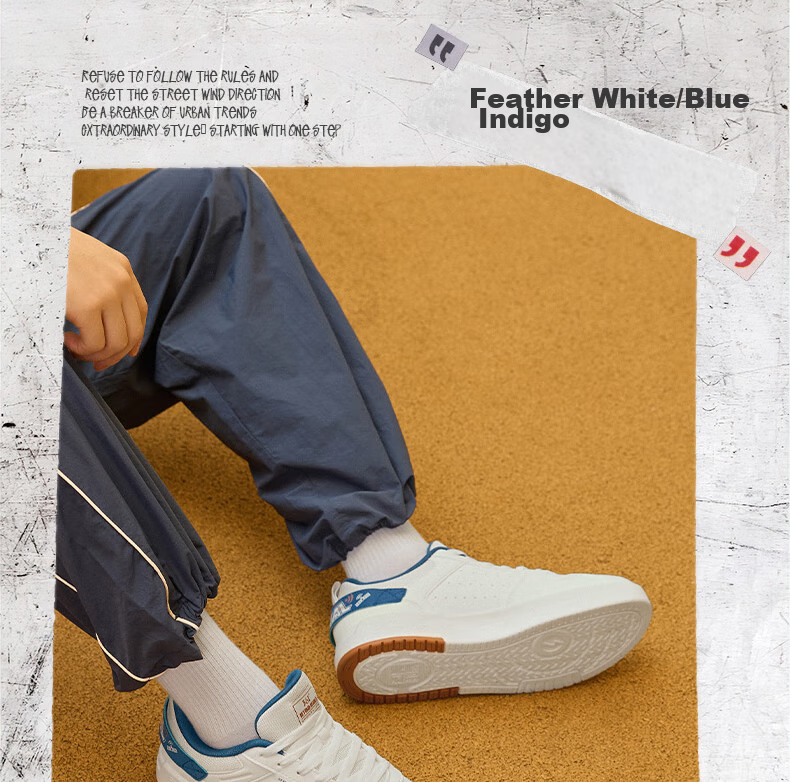 361° Men's Sports Shoes, Spring And Summer Retro Versatile Thick-Soled Warm White Casual Sneakers, Model 672136611-10 20