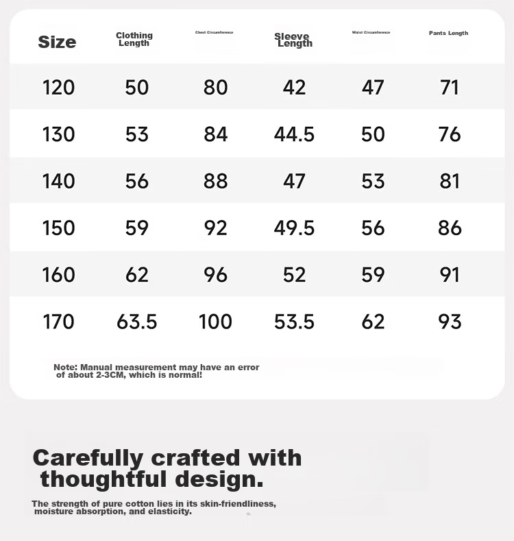 Hodo Kids Pajamas [100% Cotton] Girls Summer Thin Short Sleeve Round Neck Cartoon Homewear Set 11