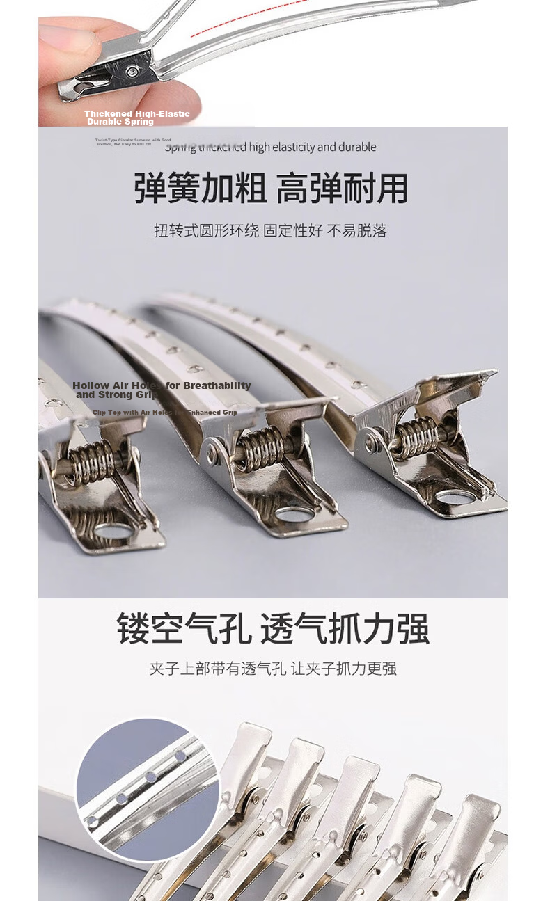 Jianyingshu Waterdrop Hair Clips 20pcs Colorful Side Clips Back Hair Bang Clips Updo Clips Forehead Small Clamps 3