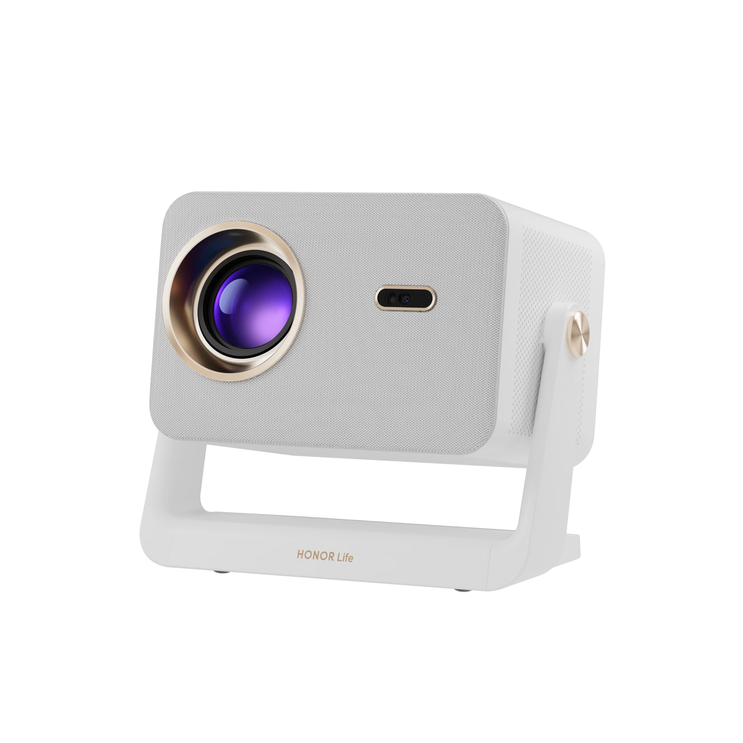 Honor Choice AI Projector Pro Starlight White Projector with Touch Pen Home Bedroom 64GB Large Storage 750CVIA True 1080P HD