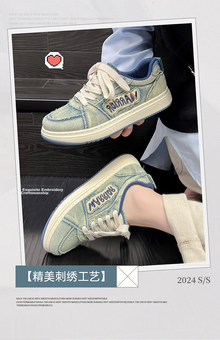 Warrior Women's 2026 Spring Autumn Fashion Sneakers Classic Versatile Retro Casual Shoes Dark Gray Size 38 3