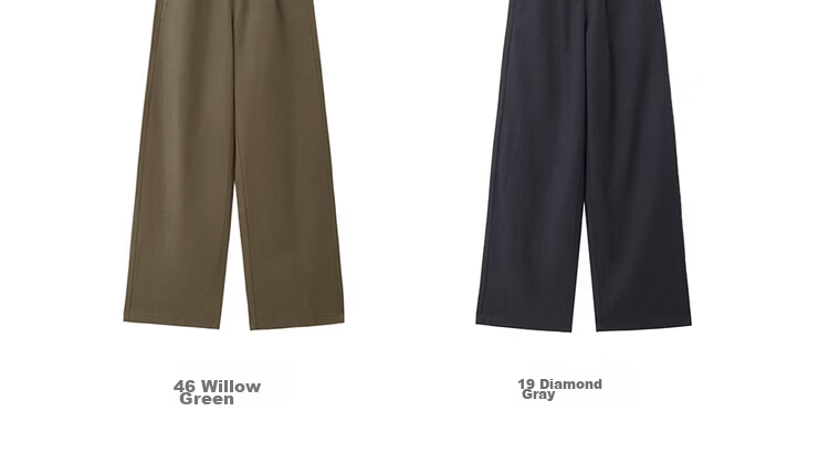 Giordano Women's Linen Pants 2026 Summer New Cotton Linen Drawstring Elastic Waist Straight Casual Trousers 13416307 19