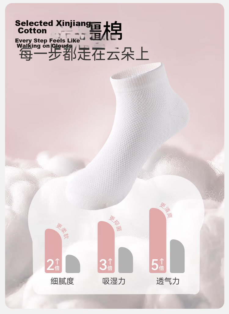 YEEHOO Kids Breathable Antibacterial Deodorizing Mesh Socks Anti-Pilling Mid-Calf Socks for Boys and Girls Spring Summer 4 Pairs Pack 7