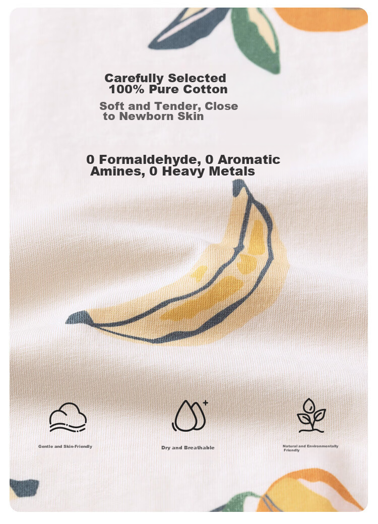 Babylove Baby Sleeveless Romper Summer Thin Cotton Bodysuit Toddler Triangle Jumpsuit Fruit Light Summer 3