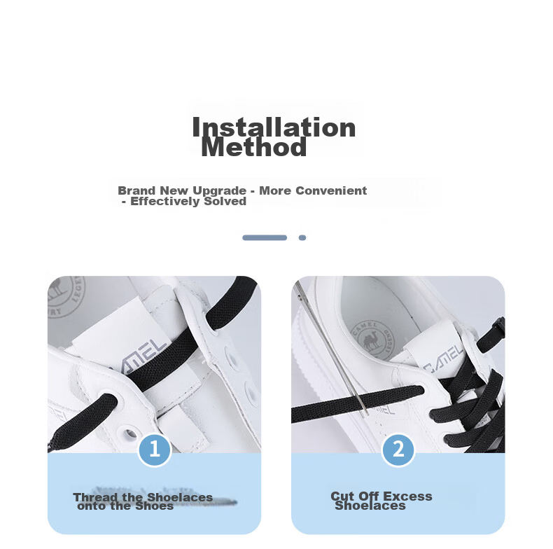 FOOTOPPO Lazy Shoelaces White Sneakers Casual Shoes Sports Shoelace Buckles Men No-Tie Shoelaces Adult No-Buckle Lazy Shoelace Clips Women 11