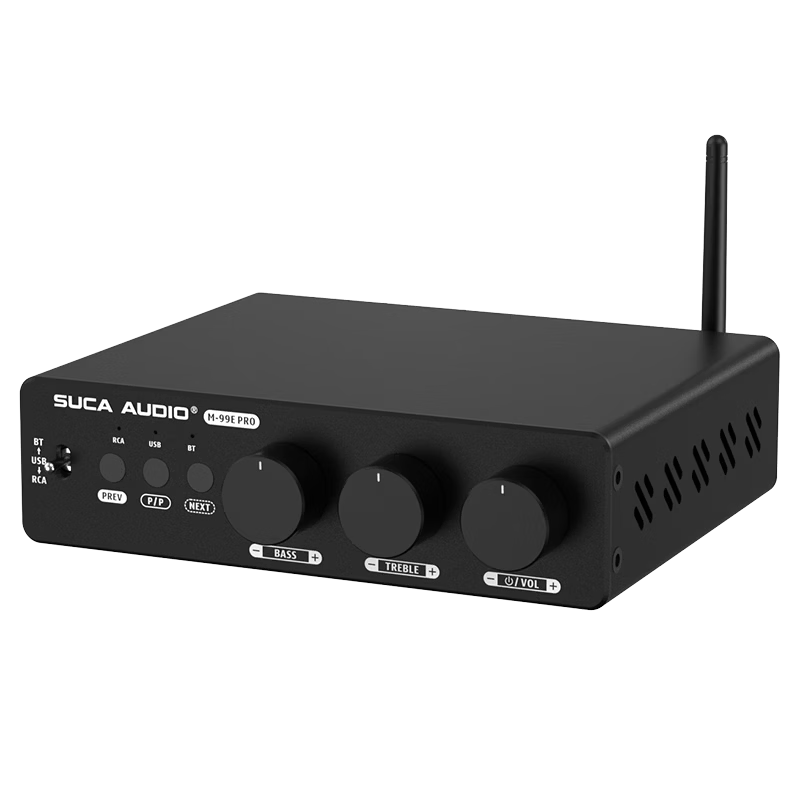 SUCA AUDIO Shengyouchuang 99E PRO High Power Bluetooth 5.2 Digital USB Lossless Playback Compact Home Amplifier