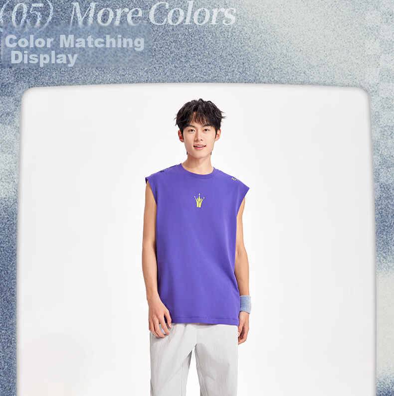 361° Men's Sports Vest Jokic Spring Summer Fitness Basketball Sleeveless T-Shirt Jersey 652621502-1 14