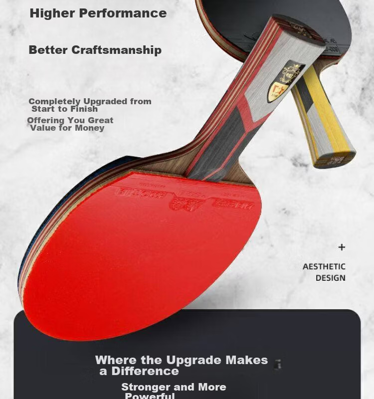 729 Table Tennis Paddle Zhongkao Physical Test Gold Label 6-Star 7-Star 8-Star 9-Star Adult Professional Competition Training 4