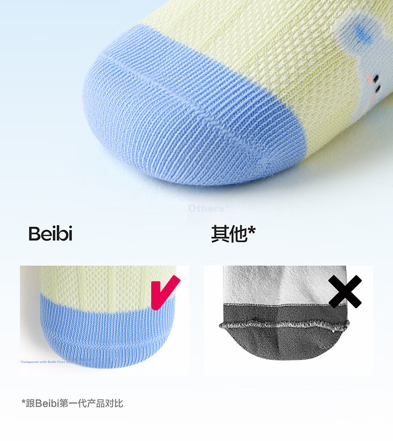 Baby Cotton Socks Spring Summer A-Class Seamless Mid-Calf Boys Breathable Mesh Non-Restrictive Newborn Infant Socks 11