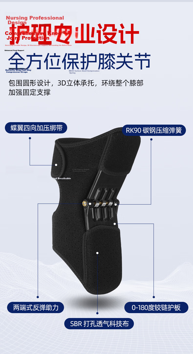 Nerlex Exoskeleton Walker Knee Support Elderly Knee Joint Brace Walking Aid Climbing Assistant 2