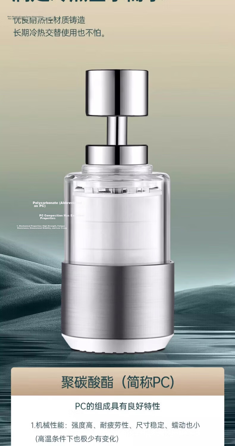 ILEDDOG [Seiko] Kitchen Faucet Water Filter Household Tap Water Purifier Splash-Proof Device 903 Filter 13