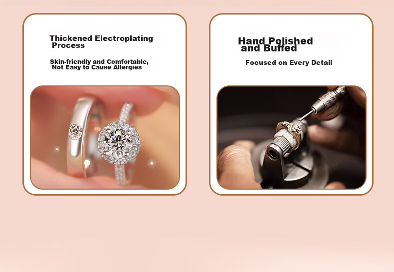 Kovni Moissanite Ring for Women 2026 New Anti-Allergy Fade-Resistant Lightweight Luxury Birthday Gift for Girlfriend 13