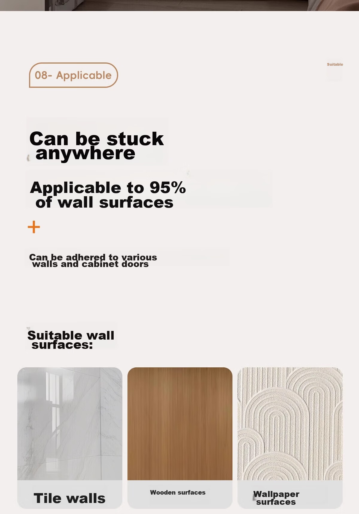 Qianxihuafu Full-Length Mirror, Wall-Mounted Dressing Mirror, Self-Adhesive for Home And Bedroom Use, Makeup Mirror, Hanging Adhesive Fitting Mirror, 50*150 Cm 23