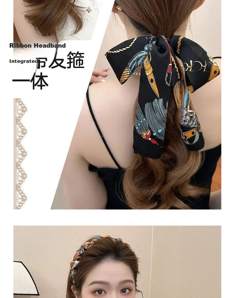 Dongyi Premium Hairband for Women High-End Outing Hair Accessory High Crown Headband with Loose Hair Student Face-Washing Hair Clip Birthday Gift for Girlfriend 3