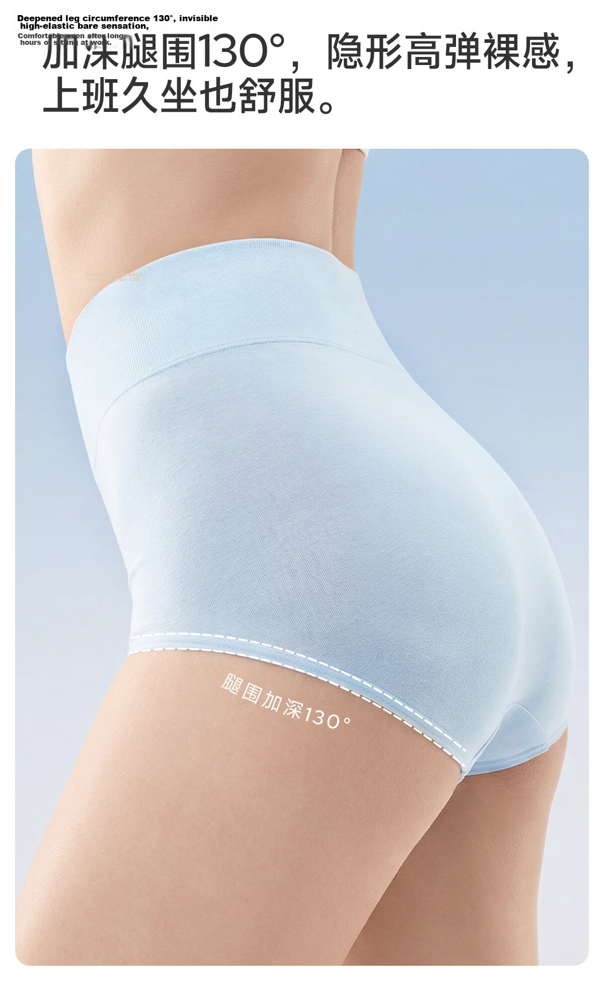 JOYNCLEON Postpartum High-Waist Cotton C-Section Maternity Underwear Extended Crotch Tummy Control Vertical Seam L Jnk196770 19