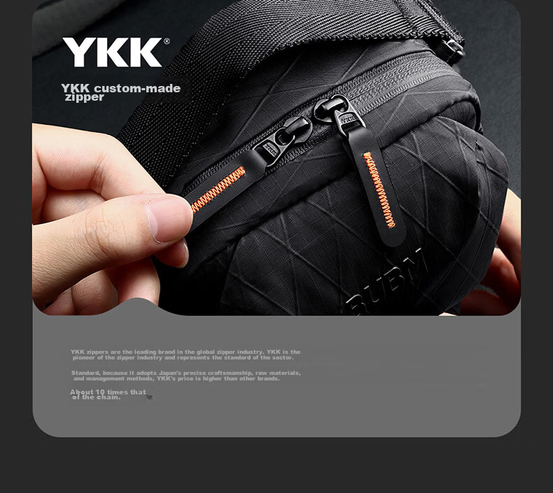 BUBM Multifunctional Crossbody Bag Portable Travel Small Bag Casual Lightweight Backpack Men Large Capacity Sports Shoulder Bag 10