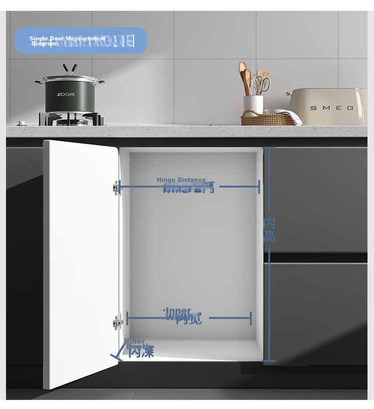 Cobbe 304 Stainless Steel Drawer-Type Bowl Rack, Kitchen Cabinet Double-Layer Pot And Dish Storage Shelf, In-Cabinet Bowl And Plate Pull-Out Basket 27