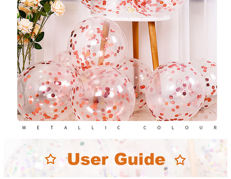 Jingtang Gold Foil Balloons for Birthday Party Decoration, Wedding Room Setup, Birthday Celebration, 20 Pieces with Pump Included 13