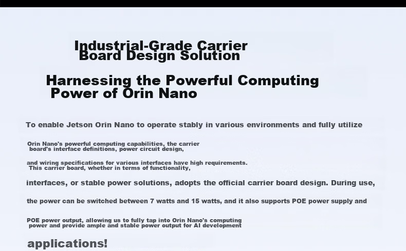 NVIDIA Jetson Orin Nano Super Development Kit Board AI Artificial Intelligence Vision Development Board 67 TOPS 27