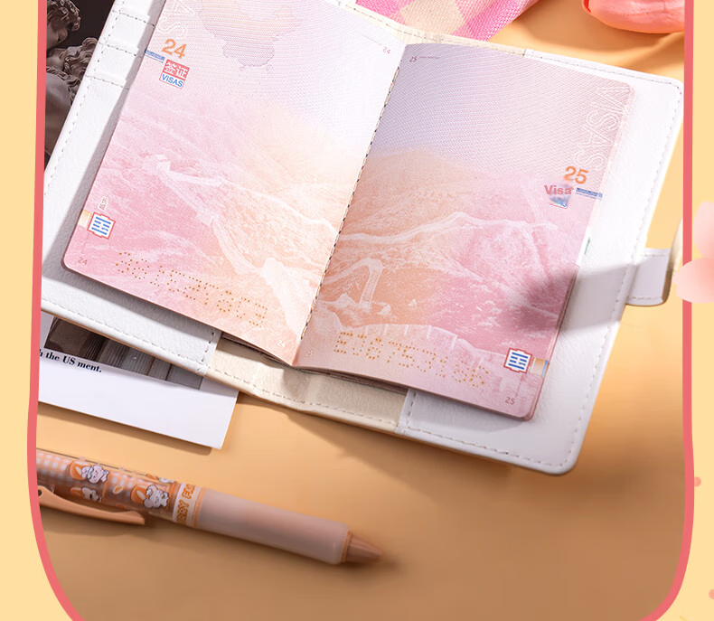 Deli [Children's Day Gift] Guardian Sweetheart Badge Hardcover Notebook Student Planner Journal TX208 Random Color 11