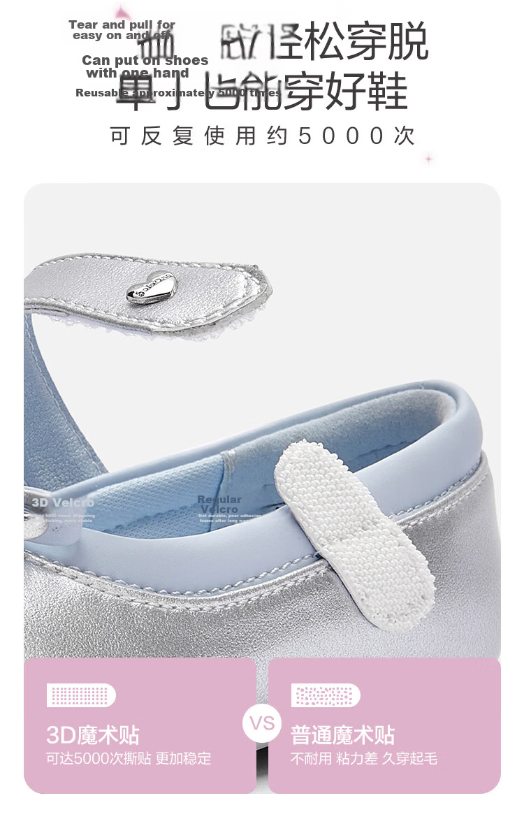 Balabala Girls Princess Shoes 2026 New Spring Autumn Colorblock Spliced Leather Shoes 3D Double Bow Sandals for Girls 7