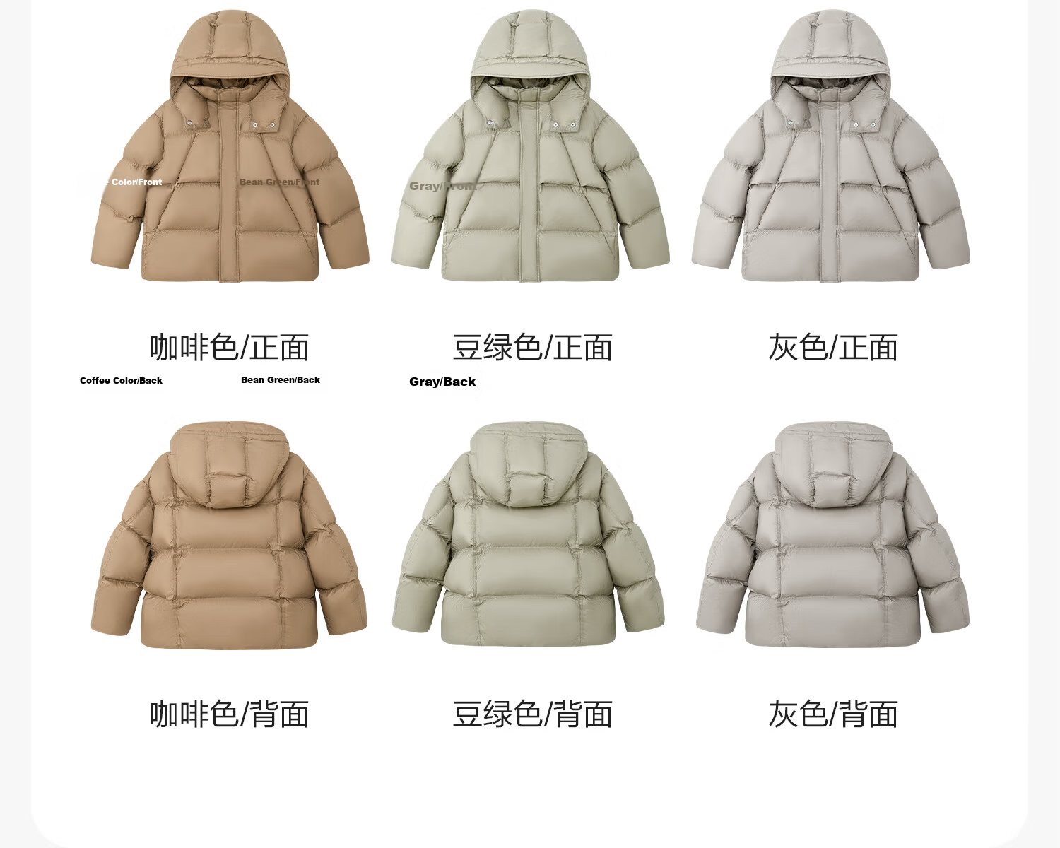 Zuo Xi Boys' Winter Down Jacket New Warm Children's Three-Proof Hooded Puffer Coat Red 140 New Year Outfit 26